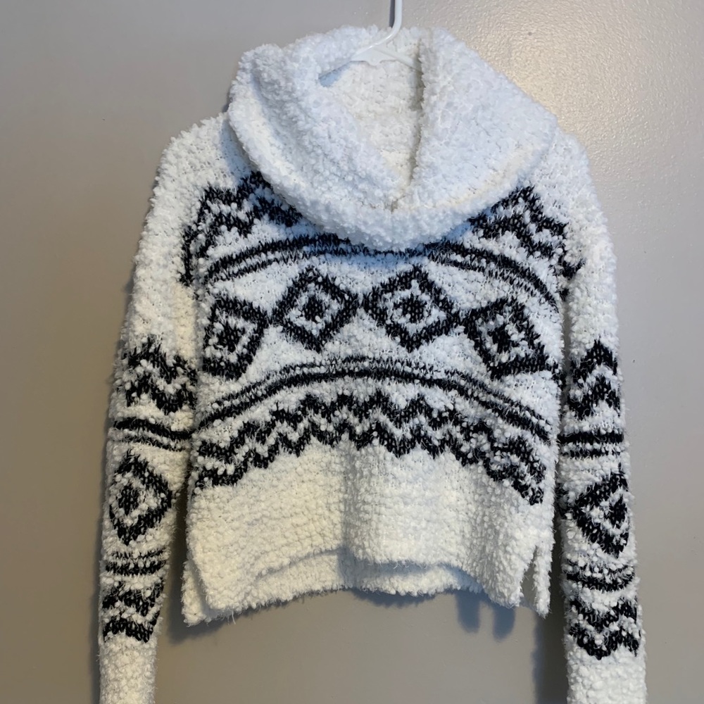 Cowl neck sweater